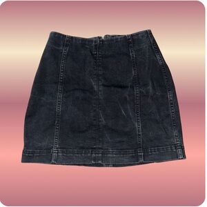 Wild Fable Women’s Black Denim Skirt Size 0